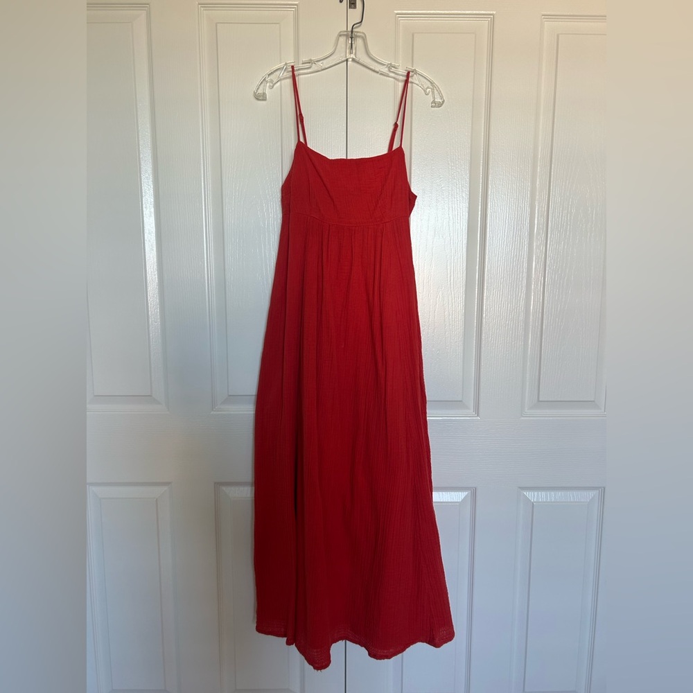 Elegant Red Women's Dress